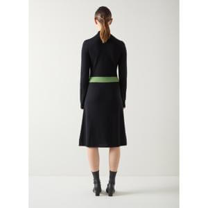 L.K. Bennett Natalia Colourblock Merino Dress